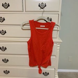 Madewell Red Tank Top - Never Worn